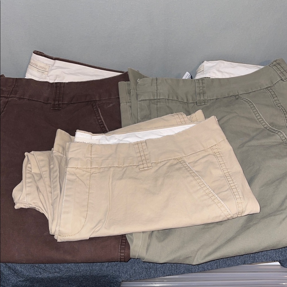 Women’s  Casual Pants - Brown, Olive, and Tan (3)